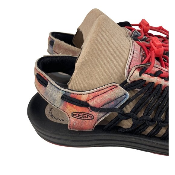 Keen Mens Uneek Jerry Garcia New York at Night Corded Sandals Size 8.5 - Picture 3 of 14